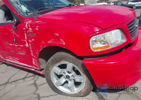 2001 Ford F-150 Svt Lightning from USA, damaged, VIN 2FTZF07381CA84956